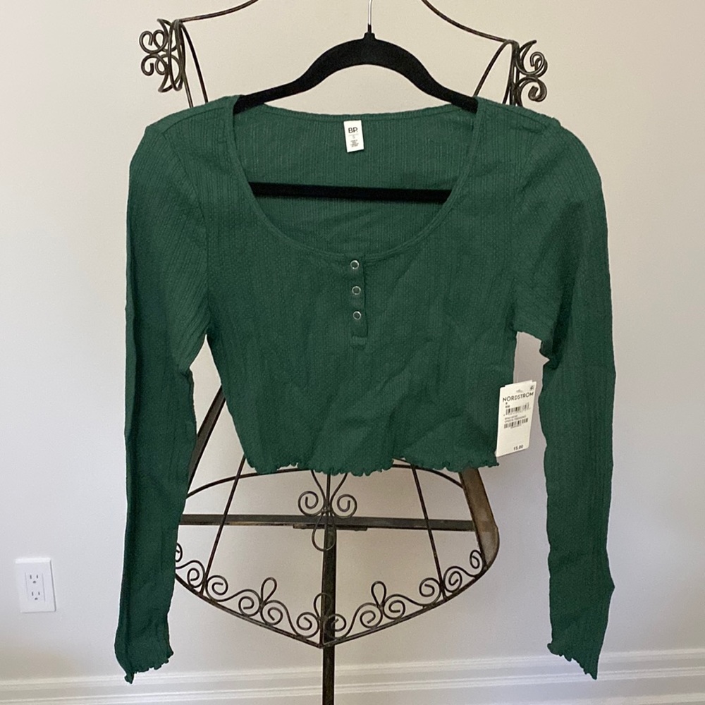 BP button up Henley. BNWT